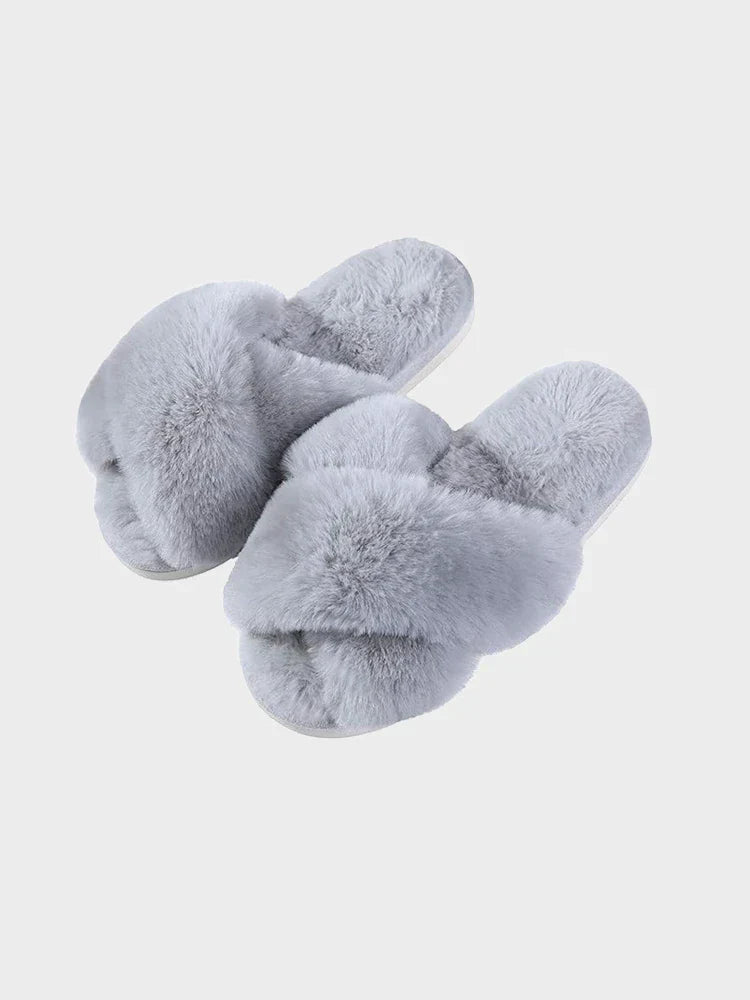 Women's Fuzzy Fluffy House Slippers