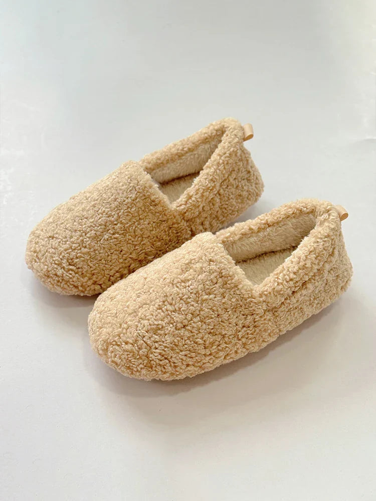 MAGIC CURVE Plush Cotton Shoes