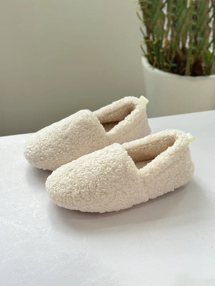 MAGIC CURVE Plush Cotton Shoes