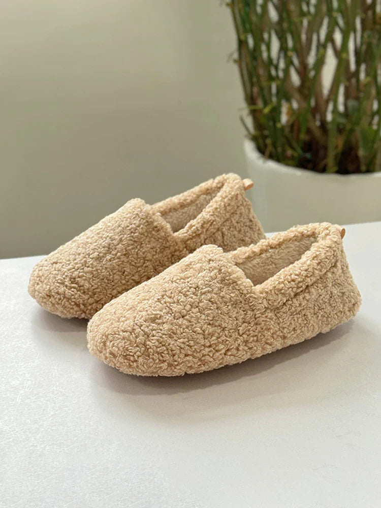 MAGIC CURVE Plush Cotton Shoes